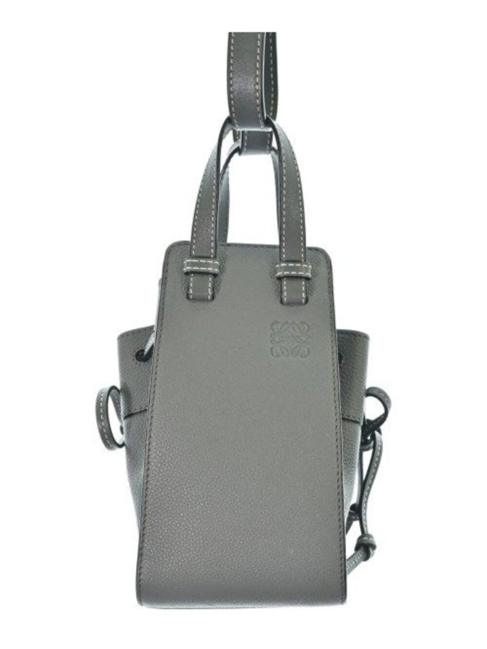 Loewe Anagram Hammock Drawstring Mini Shoulder Bag Blue